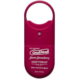GoodHead To - Go Deep Throat Spray Sweet Strawberry 9ml - Lotions & Potions