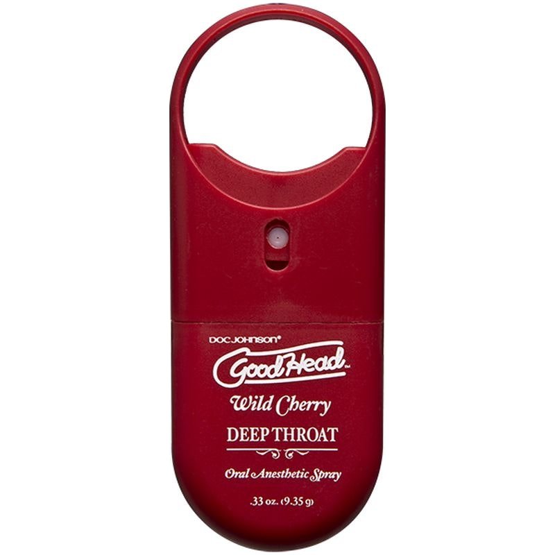 GoodHead To - Go Deep Throat Spray Wild Cherry 9ml - Lotions & Potions