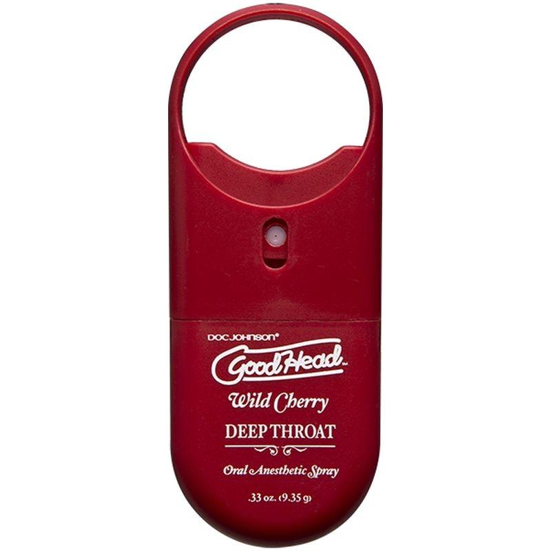 GoodHead To - Go Deep Throat Spray Wild Cherry 9ml - Lotions & Potions