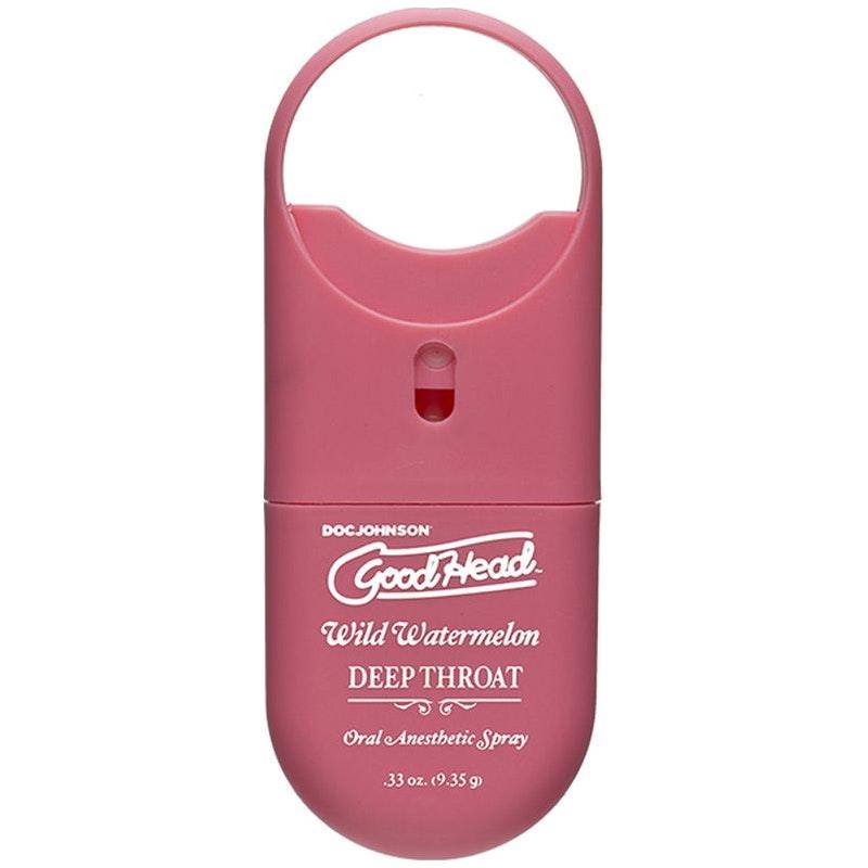 GoodHead To - Go Deep Throat Spray Wild Watermelon 9ml - Lotions & Potions