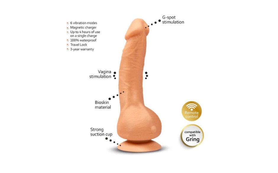 Greal MINI Flesh w Suction Cup - Naughty by Nature Adult Store