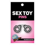Handcuffs Enamel Pin - Adult Toys