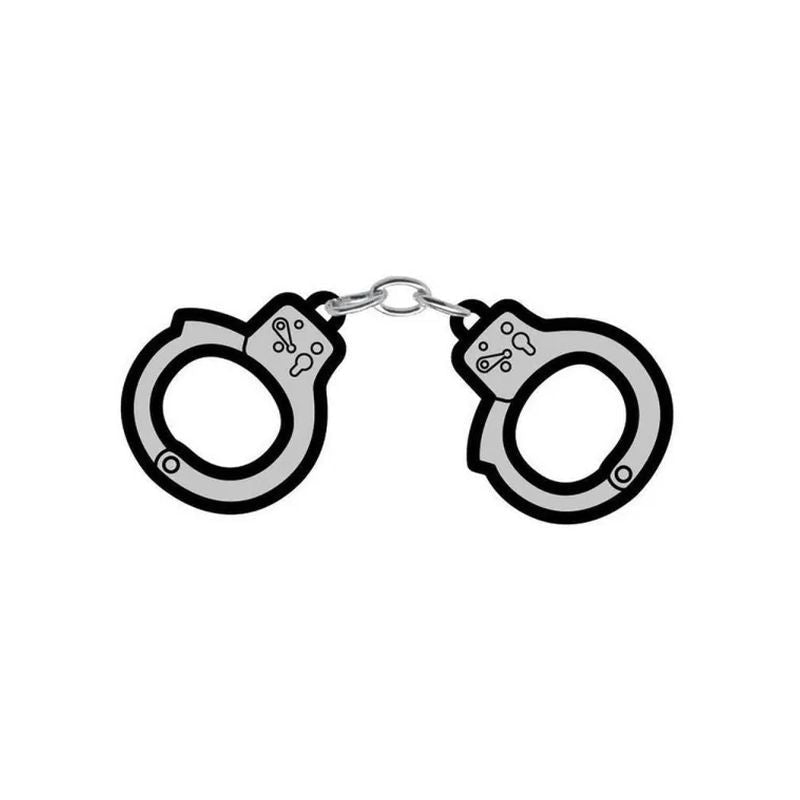 Handcuffs Enamel Pin - Adult Toys