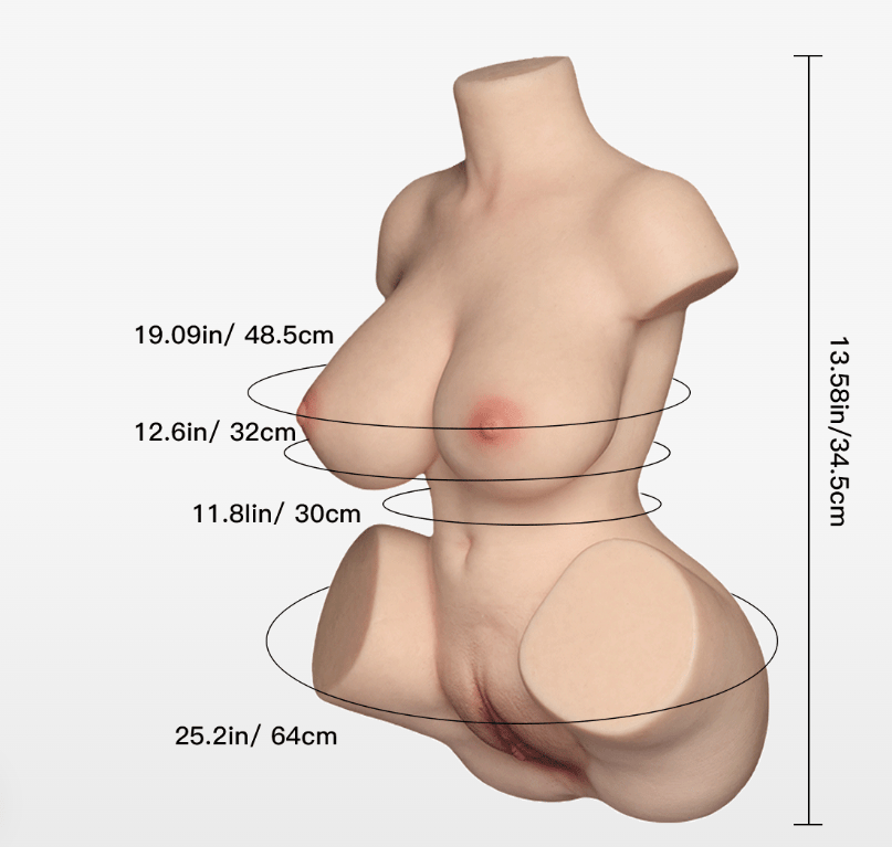 Hannah Silicone Mini Sex Doll Realistic - Sex Doll