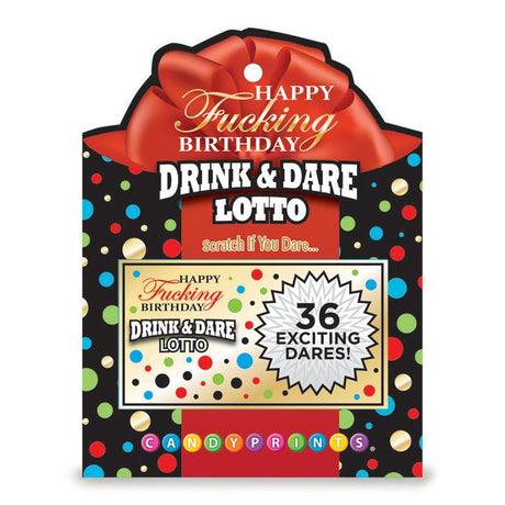 Happy Fucking Birthday Lotto - Party Lotto Game - Novelties
