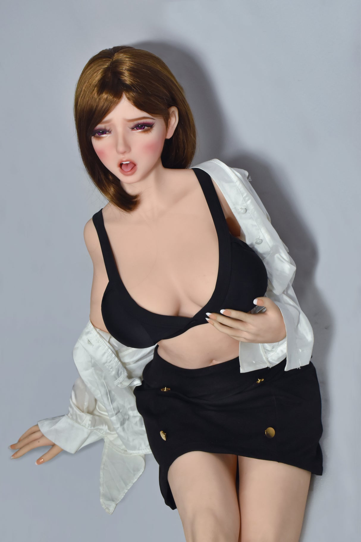 Hasegawa Yukina: 150cm/4ft11 Anime Silicone Sex Doll - Sex Doll