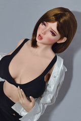 Hasegawa Yukina: 150cm/4ft11 Anime Silicone Sex Doll - Sex Doll