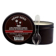 Hemp Seed 3 - In - 1 Massage Candle - Kashmir Musk (Brandy, Magnolia & Vanilla Musk) - 170 g - CANDLES