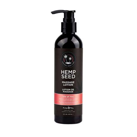 Hemp Seed Massage Lotion - Isle Of You (Coconut Water, Citrus & Vanilla) - LOTIONS & LUBES