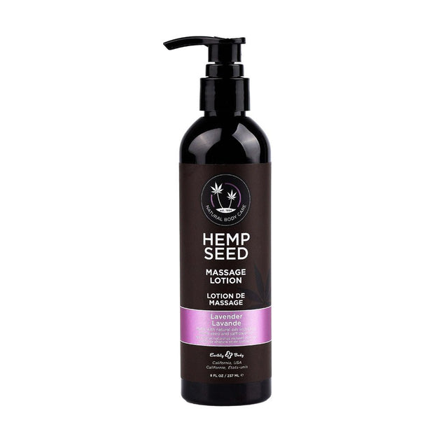 Hemp Seed Massage Lotion - Lavender Scented - 237 ml Bottle - LOTIONS & LUBES