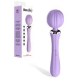 Her Majesty Purple Vibrating Massager Wand - VIBRATORS