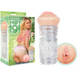 Hey 19! Lucy Tyler - Flesh/Clear Teen Vagina Stroker - MASTURBATORS