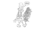 High AF Colouring Book - Adult Toys