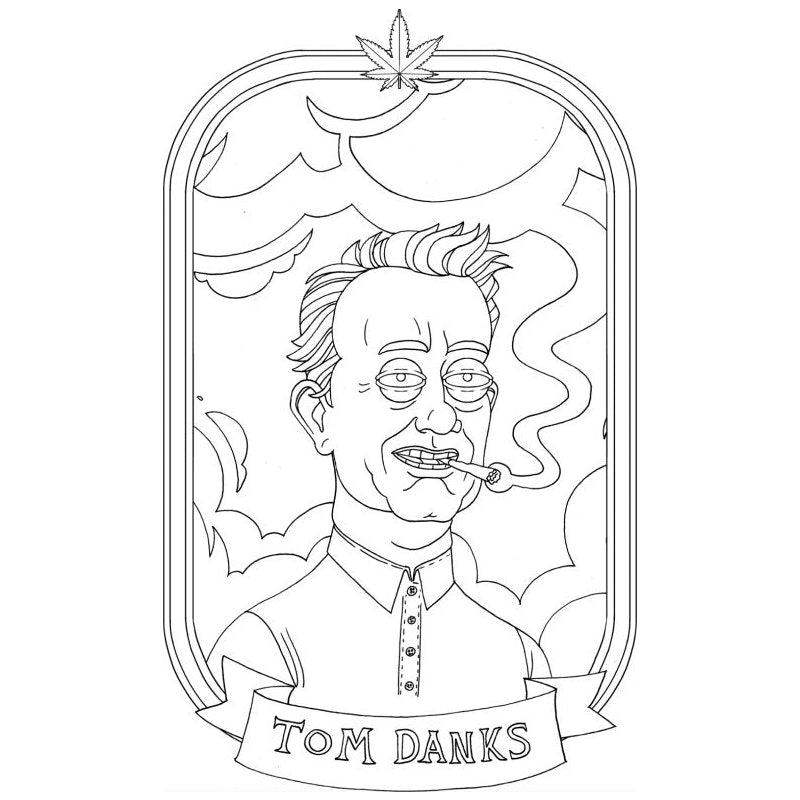 High AF Colouring Book - Adult Toys
