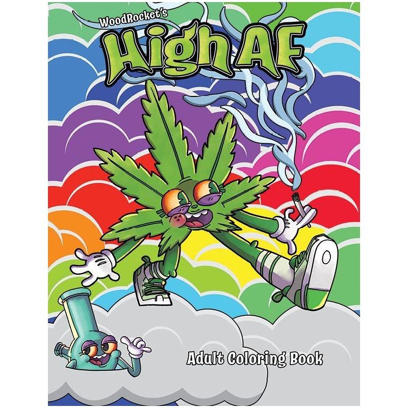 High AF Colouring Book - Adult Toys