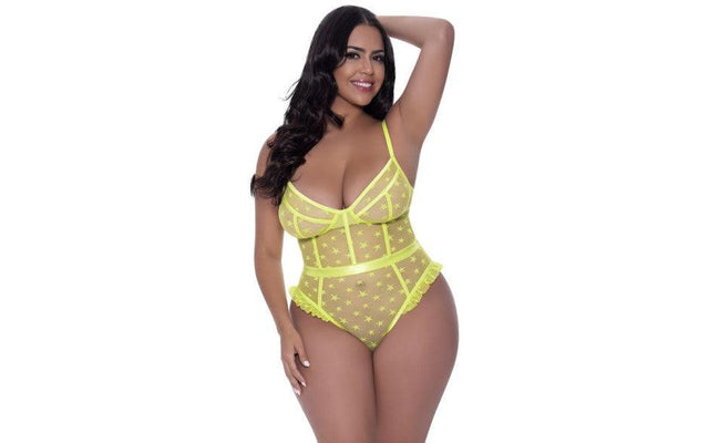 High Leg Star Teddy - Lingerie