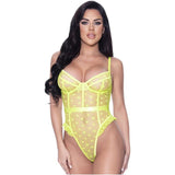 High Leg Star Teddy - Lingerie