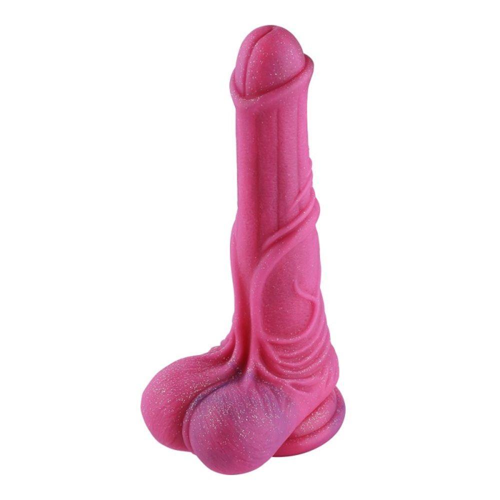 HiSmith - 10" Silicone Pink Monster Dildo (KlicLok) - Naughty by Nature Adult Store