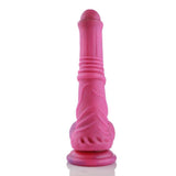 HiSmith - 10" Silicone Pink Monster Dildo (KlicLok) - Sex Toys