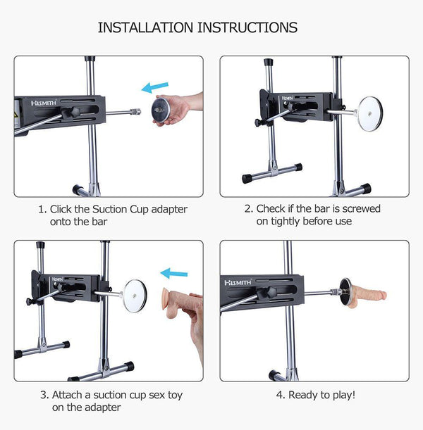 Hismith Table Top 2.0 Pro Sex Machine,Fuck Machine with  Dildo,APP/Remote/Wire 3 in 1 Control,Dildo Machine with KlicLok System,Sex  Toys