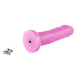 HiSmith - 6.7" Pink Silicone Dildo (KlicLok) - Sex Toys