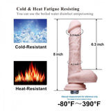 HiSmith - 6.9" Original Silicone Dildo (KlicLok) - Sex Toys