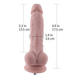 HiSmith - 6.9" Original Silicone Dildo (KlicLok) - Sex Toys