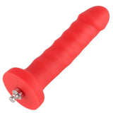 Hismith 7.1" Red Anal Dildo - Naughty by Nature Adult Store