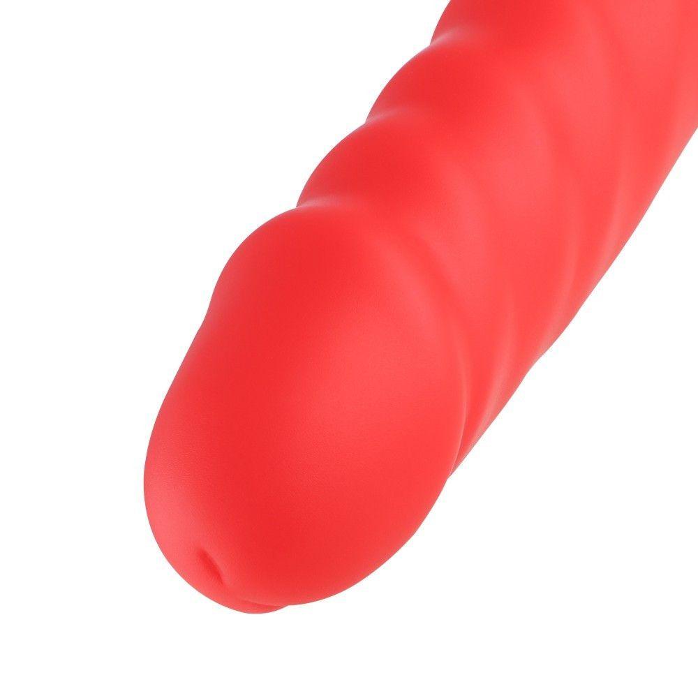 Hismith 7.1" Red Anal Dildo - Naughty by Nature Adult Store