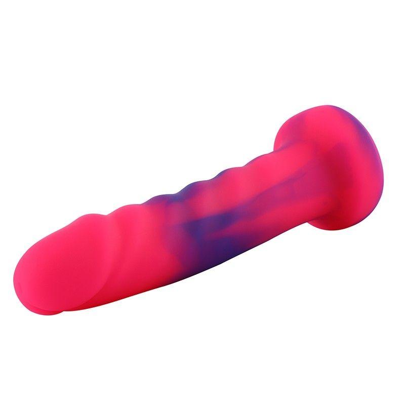 HiSmith - 7" Smooth Silicone Anal Dildo (KlicLok) - Sex Toys