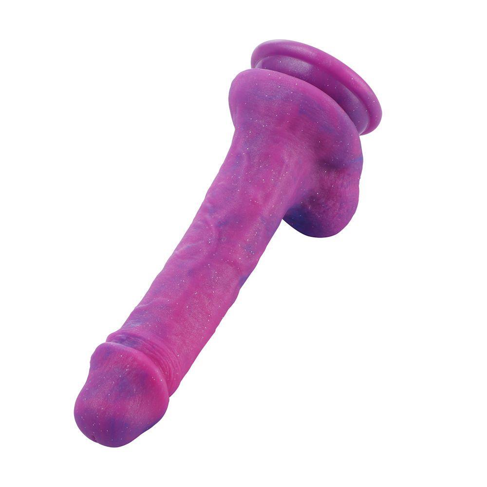 Hismith 8.4" Purple Silicone Dildo - Naughty by Nature Adult Store