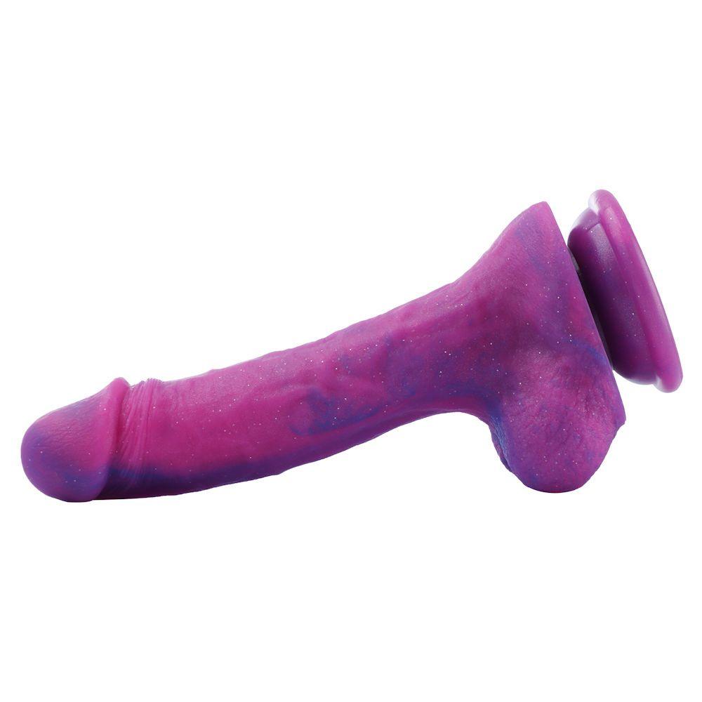 Hismith 8.4" Purple Silicone Dildo - Naughty by Nature Adult Store