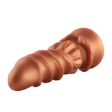 HiSmith - 8.5" Silicone Golden Monster Dildo (KlicLok) - Naughty by Nature Adult Store