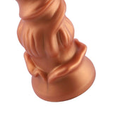 HiSmith - 8.5" Silicone Golden Monster Dildo (KlicLok) - Naughty by Nature Adult Store