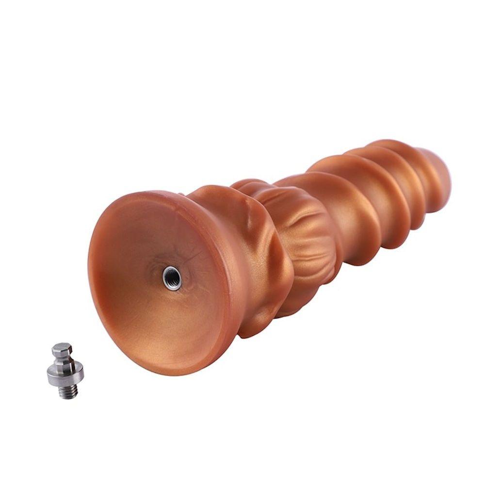 HiSmith - 8.5" Silicone Golden Monster Dildo (KlicLok) - Naughty by Nature Adult Store