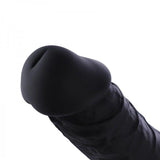 HiSmith - 8.3" Silicone Black Dildo (KlicLok) - Sex Toys