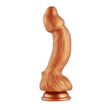 HiSmith - 9.45" Silicone Gold Monster Dildo (KlicLok) - Naughty by Nature Adult Store