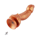 HiSmith - 9.45" Silicone Gold Monster Dildo (KlicLok) - Naughty by Nature Adult Store