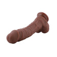 HiSmith - 9" Silicone Brown Dildo (KlicLok) - Naughty by Nature Adult Store