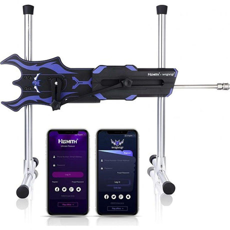 Hismith & Wildolo Intelligent APP Controlled Premium Sex Machine with KlicLok System - Naughty by Nature Adult Store