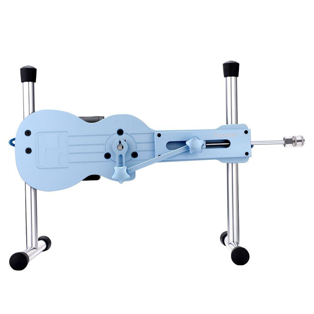 HiSmith APP Controlled Blue Mini Sex Machine with KlicLok System - MACHINES - PREMIUM