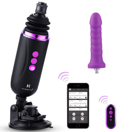 Hismith Capsule Rechargeable Portable Sex Machine With App Control - MACHINES-PREMIUM