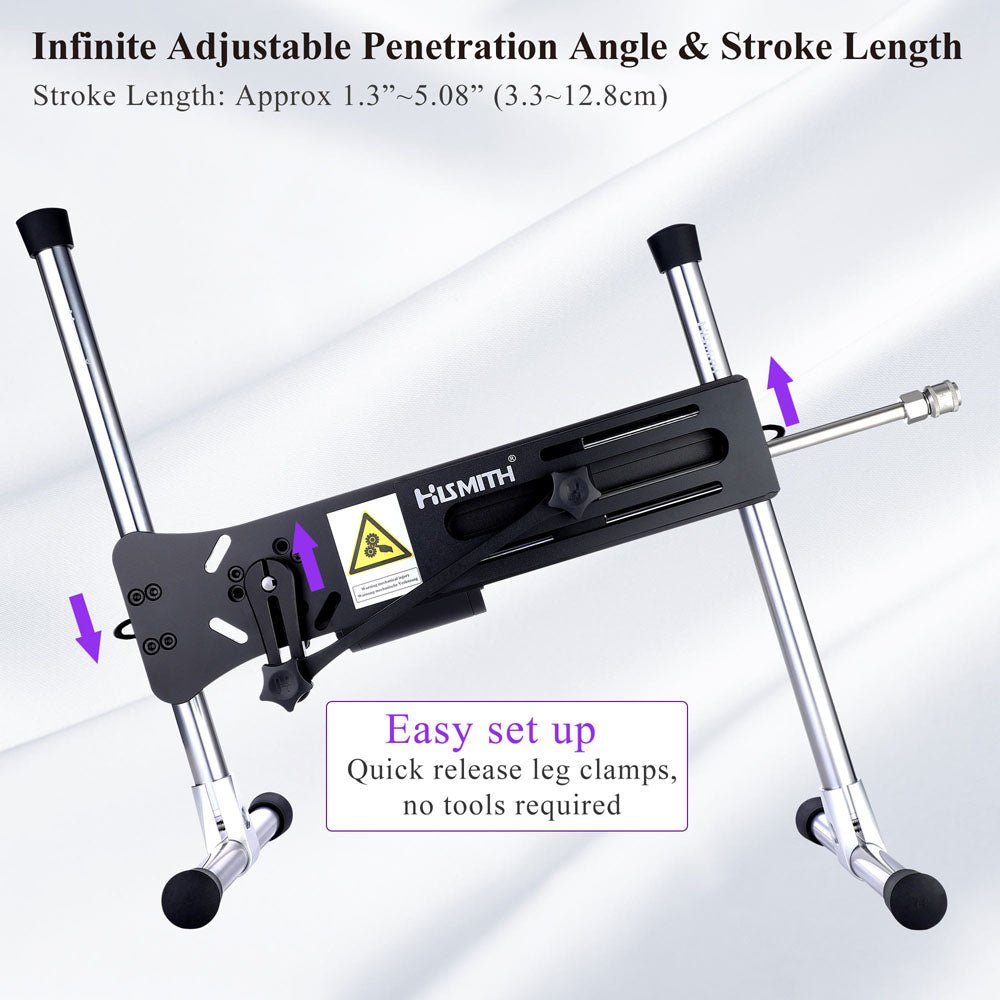 Hismith Premium 4.0 Sex Machine Mains Powered With App Control - MACHINES-PREMIUM