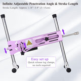 Hismith Premium Sex Machine Pink Mains Powered App Control & Remote - MACHINES-PREMIUM