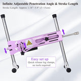 Hismith Premium Sex Machine Pink Mains Powered App Control & Remote - MACHINES-PREMIUM