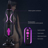 Hismith Pro Traveler 2.0 Mains Powered Portable Sex Machine App Control Remote - MACHINES-PREMIUM