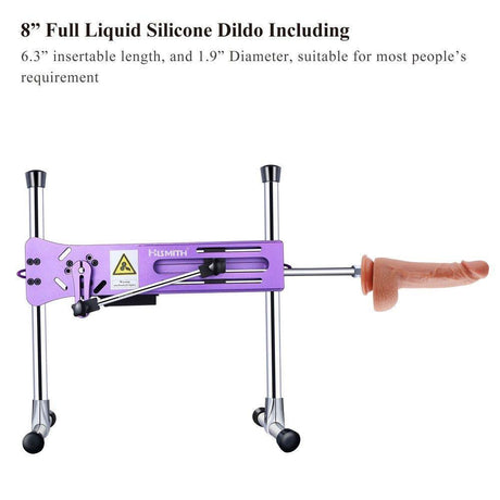 HiSmith - Purple Premium Sex Machine (Remote and App) - Sex Toys