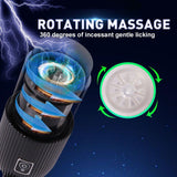 HiSmith - Rotating Stroker with Black Case (KlicLok) - Sex Toys