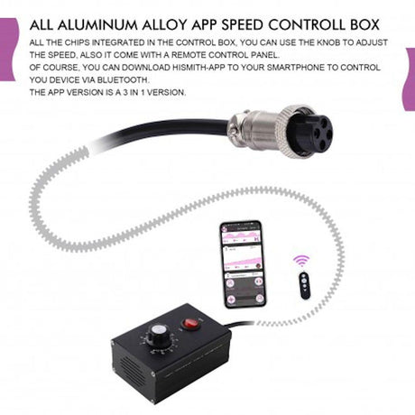 HiSmith Tabletop 2.0 Pro APP, Remote and Wire 3 In 1 Control Premium Sex Machine - MACHINES - PREMIUM