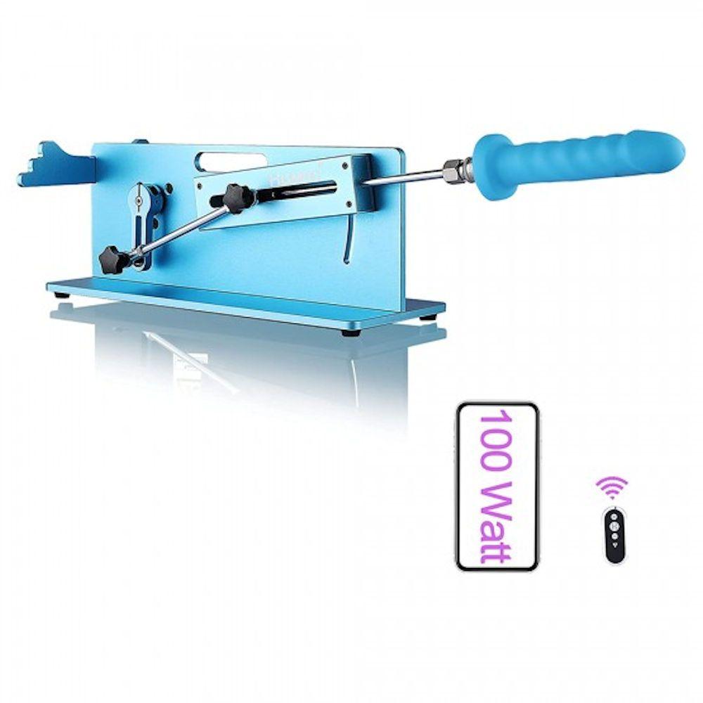 HiSmith Tabletop 2.0 Pro Blue APP, Remote, Wire 3 In 1 Control Premium Sex Machine - MACHINES - PREMIUM